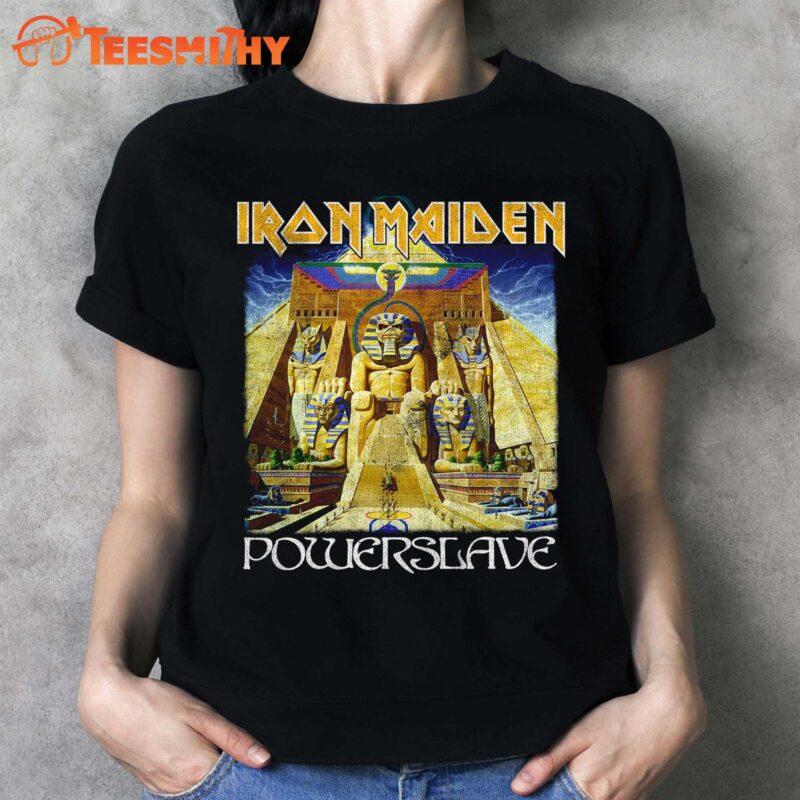 Iron Maiden Power Slave World Slavery T-shirt