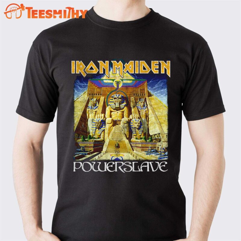 Iron Maiden Power Slave World Slavery T-shirt