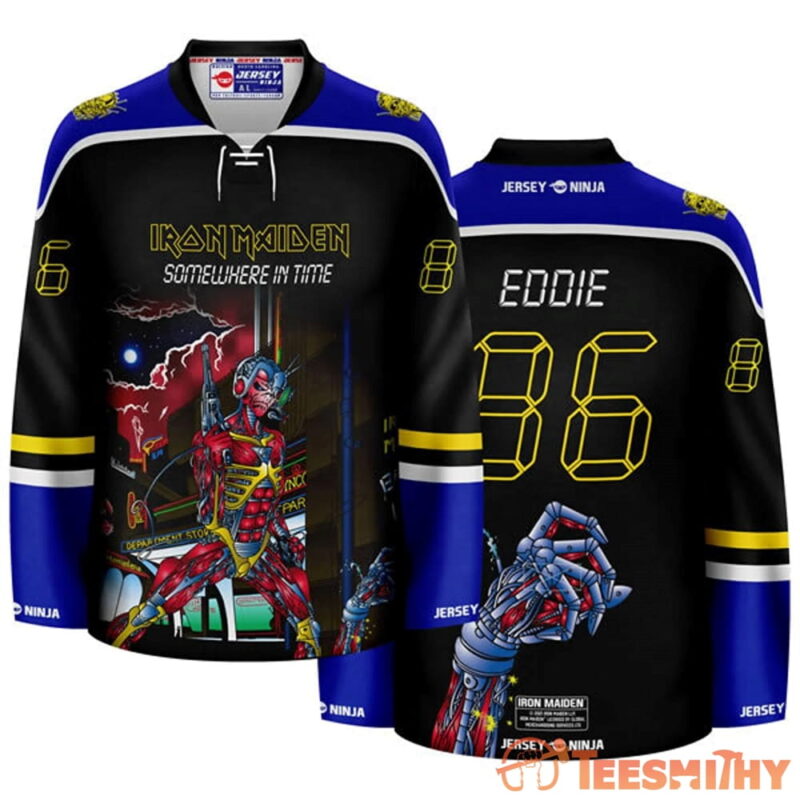 Iron Maiden Somewhere in Time SUB Hockey Jersey