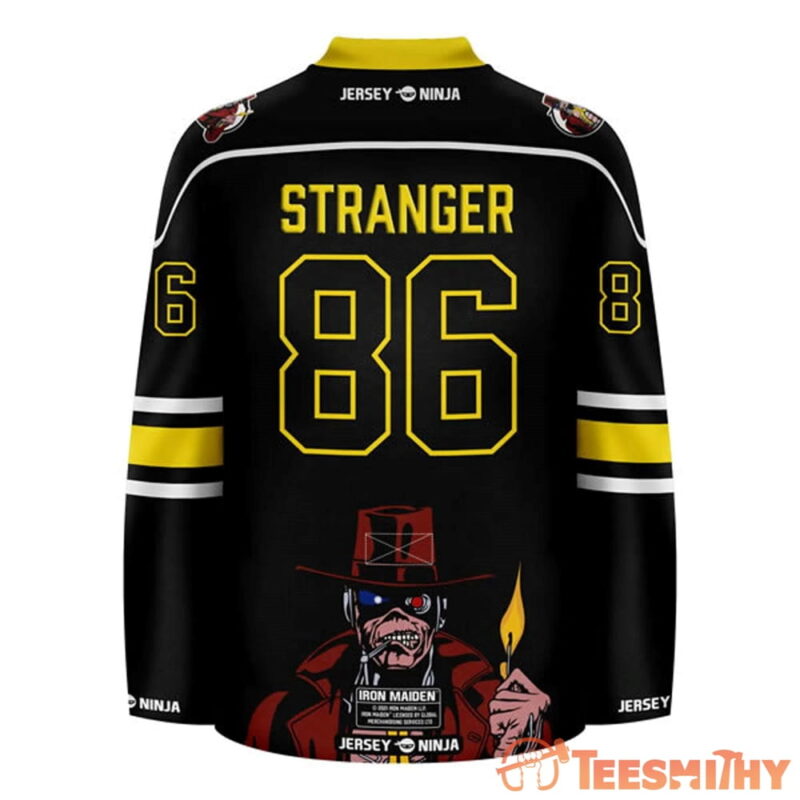 Iron Maiden Stranger in a Strange Land SUB Hockey Jersey