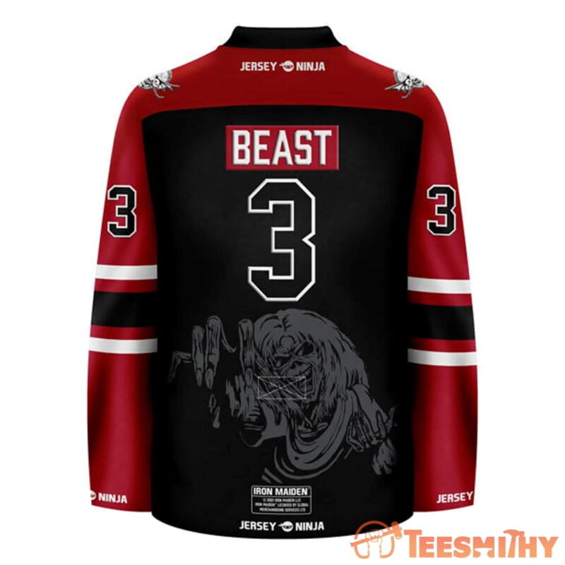 Iron Maiden The Number of the Beast SUB Hockey Jersey