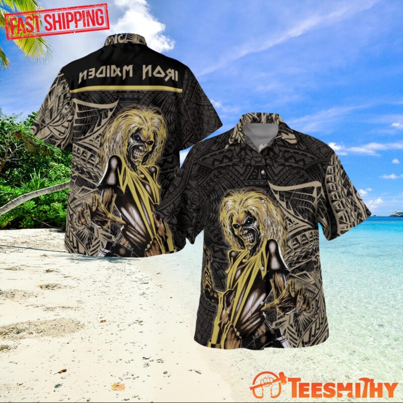 Iron Maiden Tribal Hawaii Shirt
