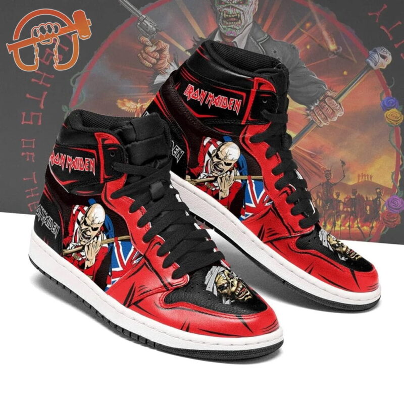 Iron Maiden Trooper Q2 Air Jordan 1 High Custom Sneaker