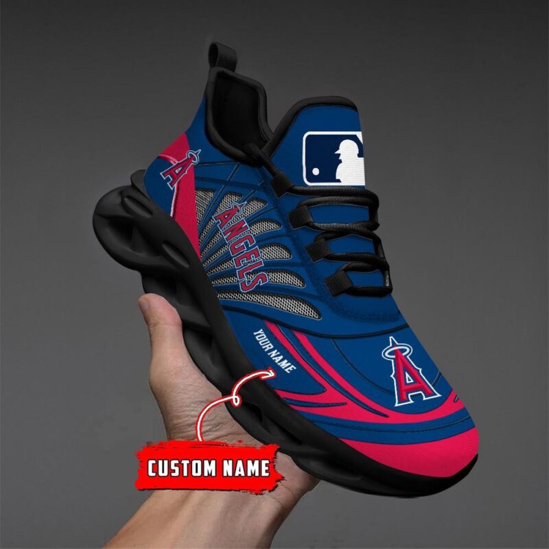 Los Angeles Angels Max Soul Shoes Personalized Baseball Shoes