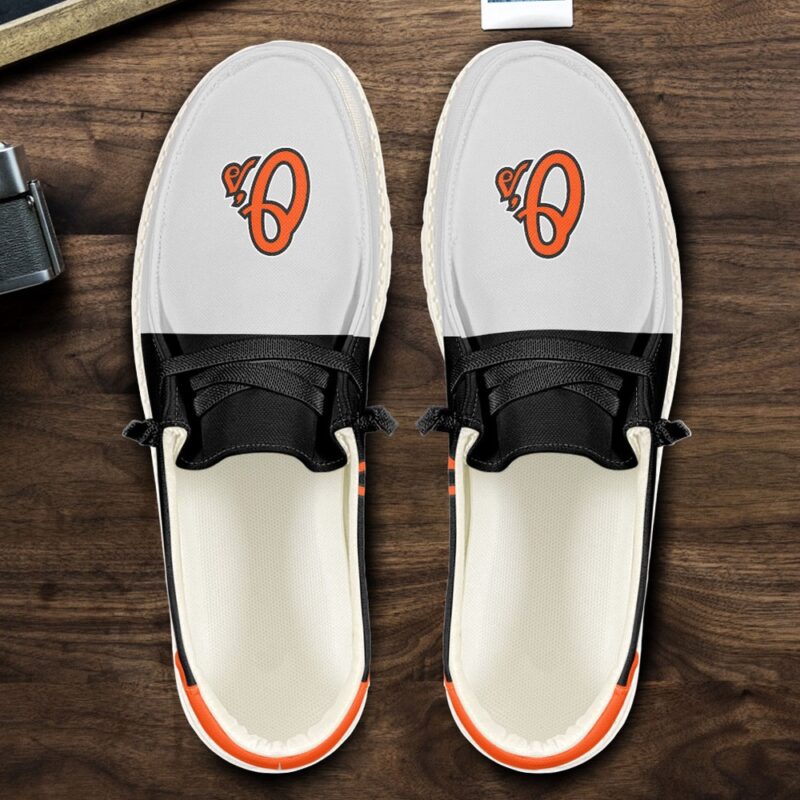 MLB Baltimore Orioles H-D Shoes Custom Baseball Shoes For Fans