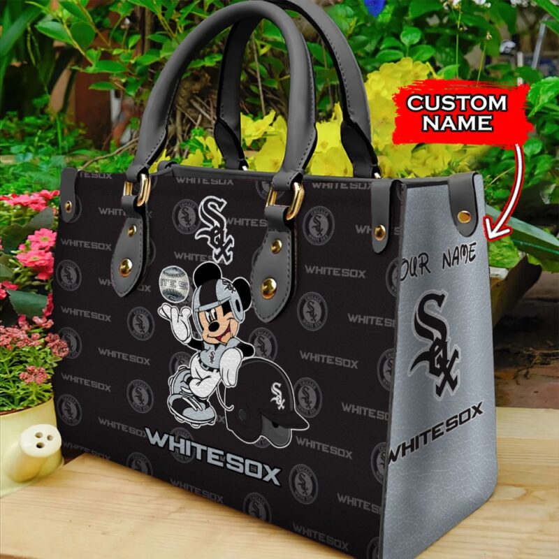 MLB Chicago White Sox Mickey Women Leather Hand Bag