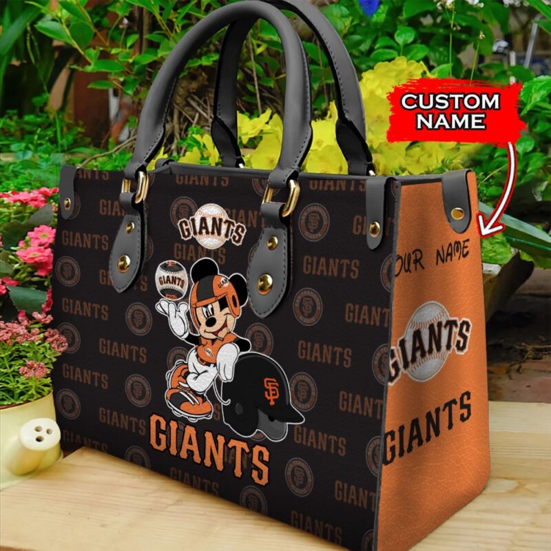 MLB San Francisco Giants Mickey Women Leather Hand Bag