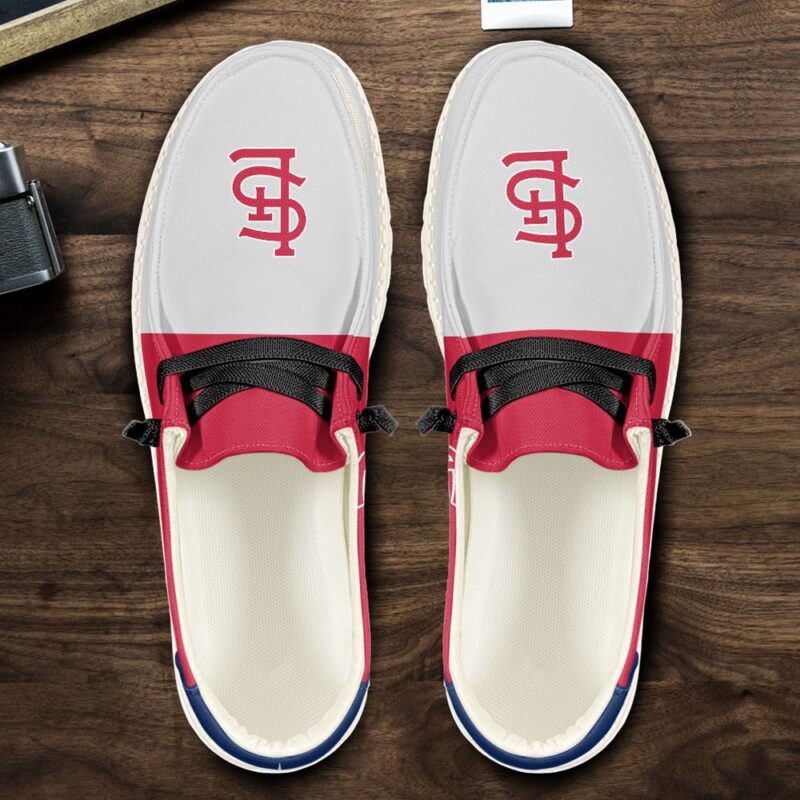 MLB St. Louis Cardinals H-D Shoes Custom Baseball Shoes For Fans