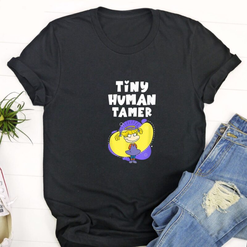 Mademark x Rugrats Tiny Human Tamer Angelica Girl Mom T Shirt