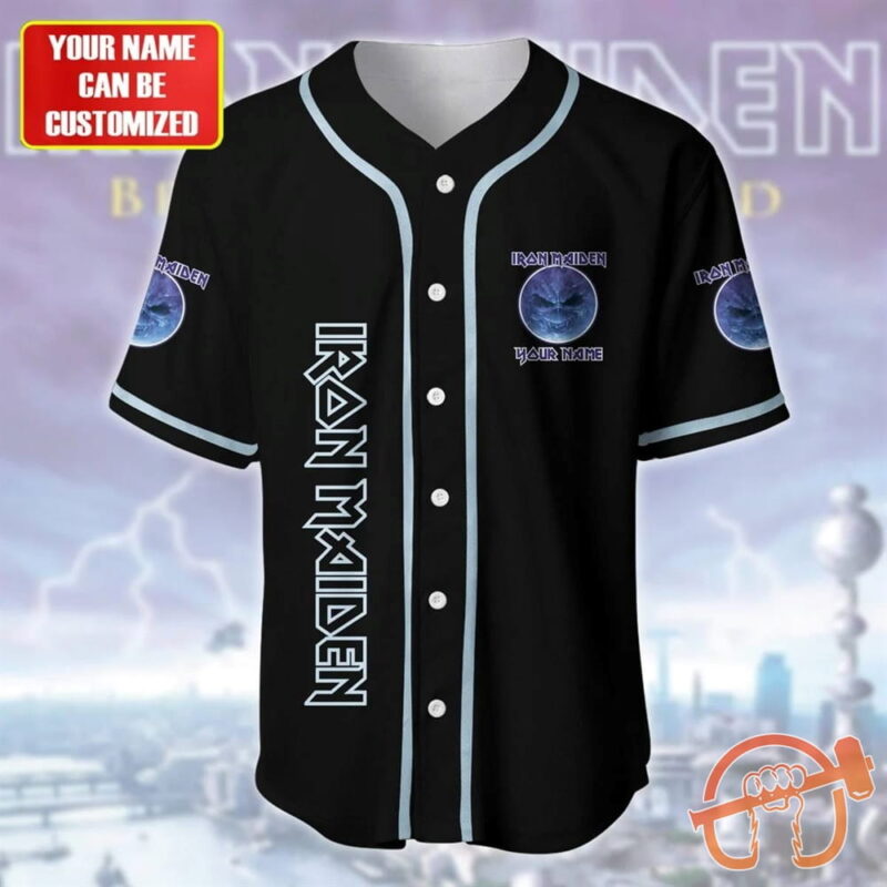 Personalized Iron Maiden Brave New World Baseball Jersey Shirt 3D