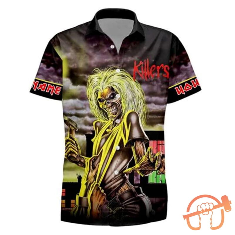 Personalized Iron Maiden Killers Tropical Hawaii Shirt