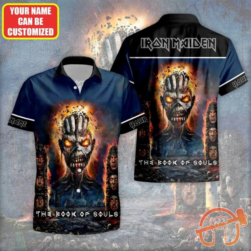 Personalized Iron Maiden Souls Tropical Hawaii Shirt