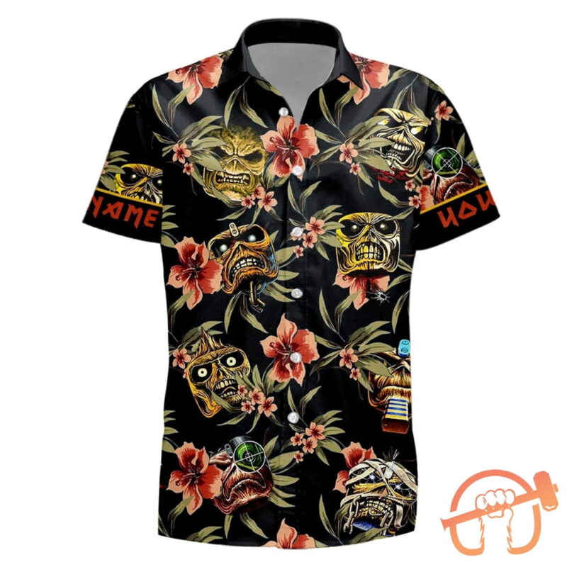Personalized S1 Iron Maiden Tropical Hawaii Shirt