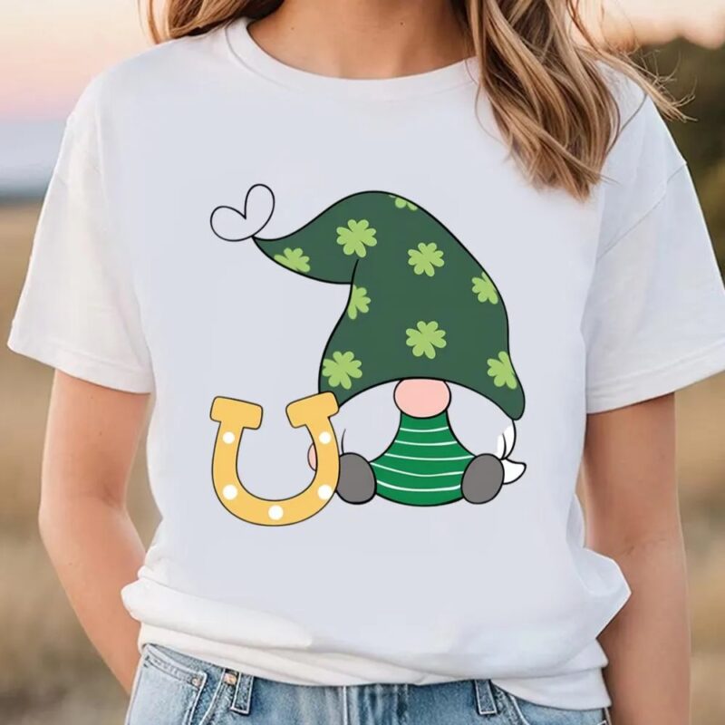 St Patricks Day Cute Gnomes T Shirt