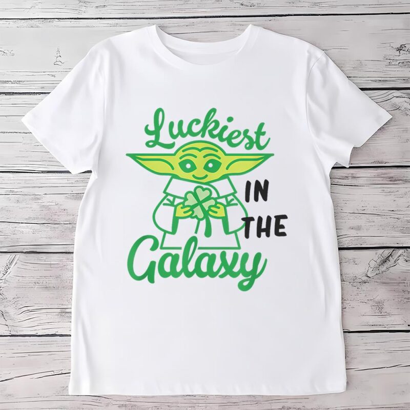 Star Wars The Mandalorian St. Patrick’s Day Lucky Grogu T Shirt