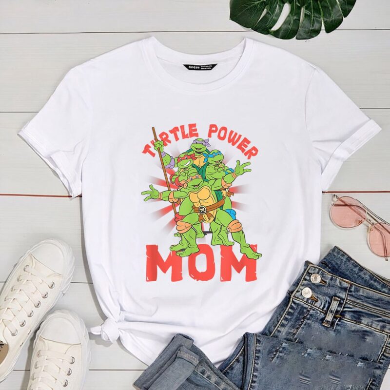 Teenage Mutant Ninja Turtles Mom Turtle Power Poster T Shirt