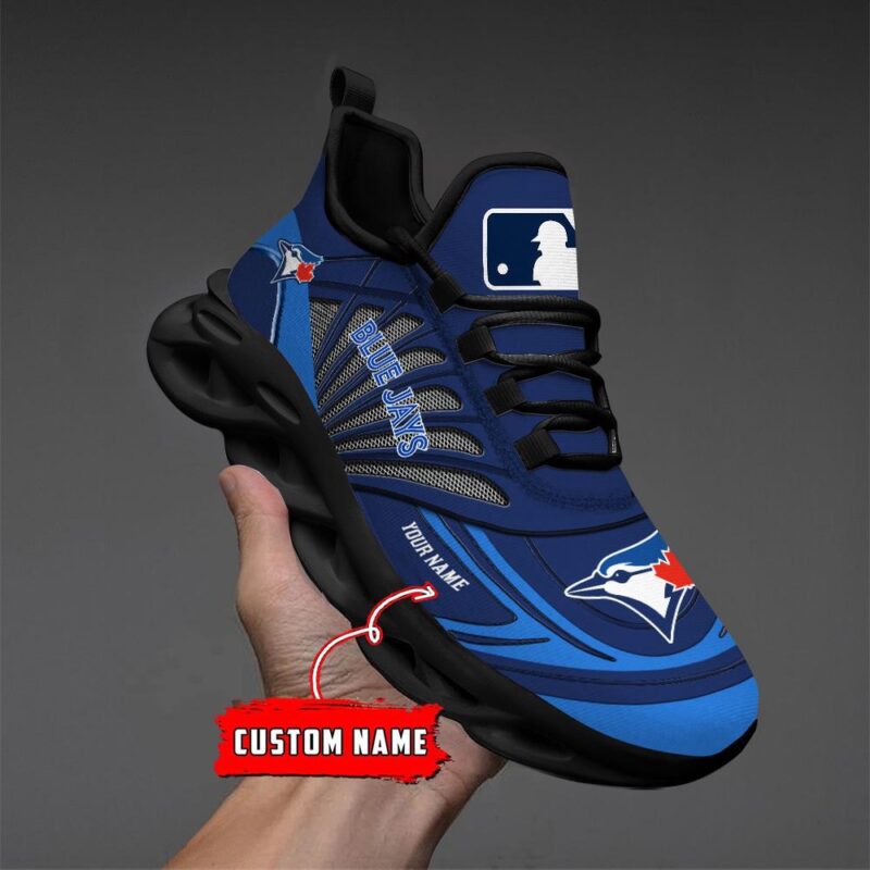Toronto Blue Jays Max Soul Shoes Personalized Baseball Shoes
