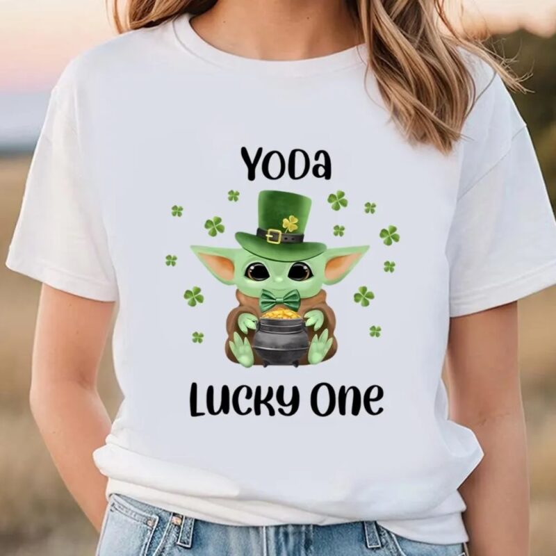 Yoda Lucky One St Patrick’s Day T Shirt