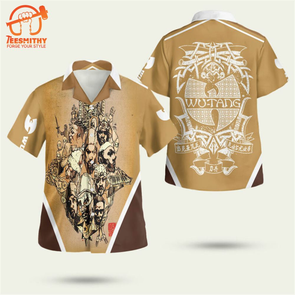 The Wutang Clan From The Street Of Shaolin Legend Hip Hop Hawaiian Shirt