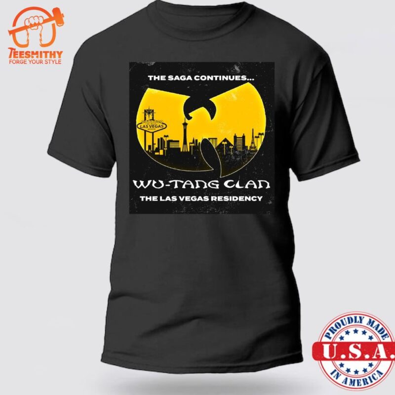 Wu-Tang Clan Tour 2024 Virgin Hotels Las Vegas Unisex T-shirt