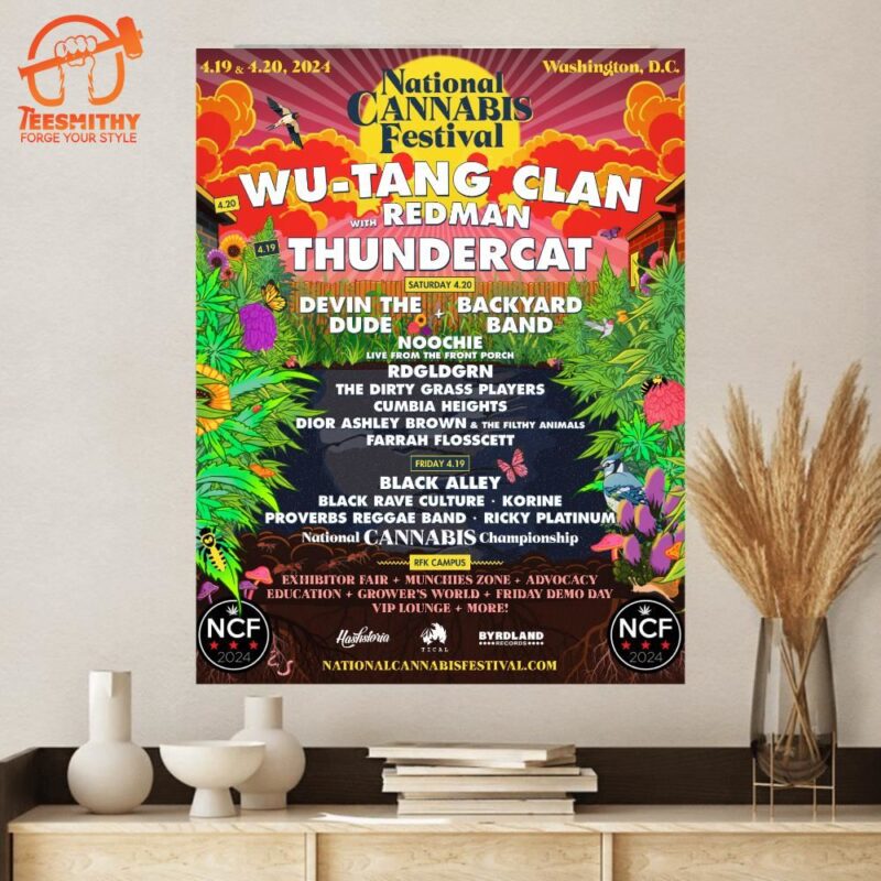 Wu-Tang Clan With Redman & Thundercat Headline NCF 2024