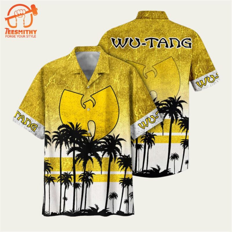 Wu Tang Clan Yellow Hawaiian Shirt