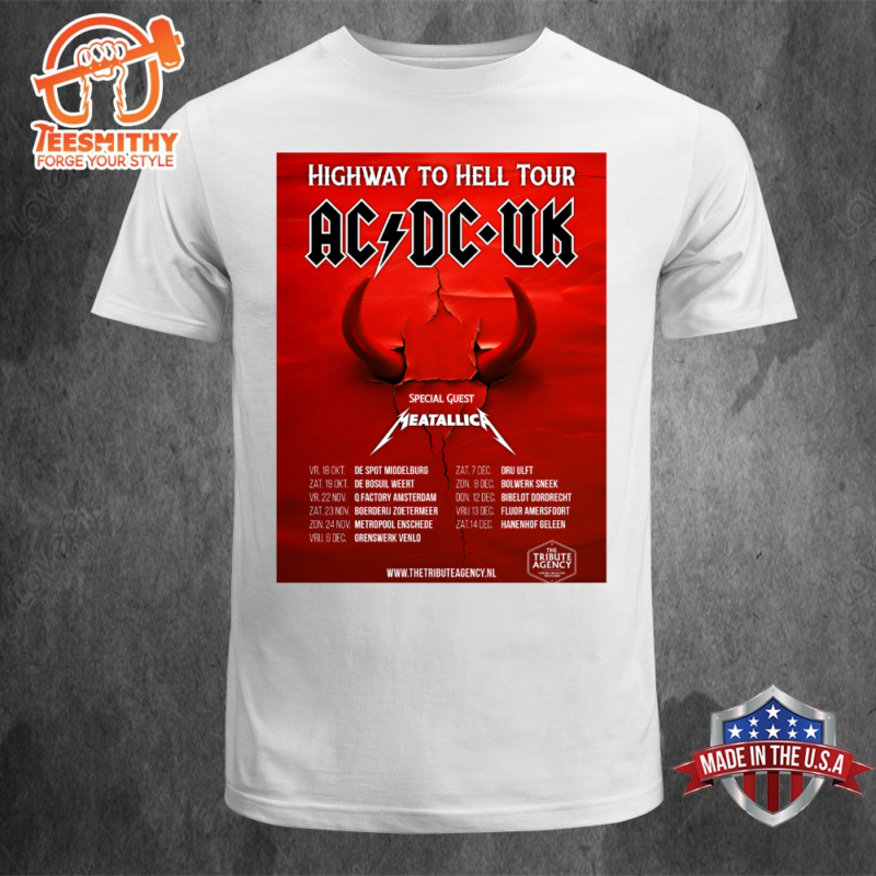ACDC UK – The Tribute Hight Way To Hell Tour 2024 T-shirt Tee