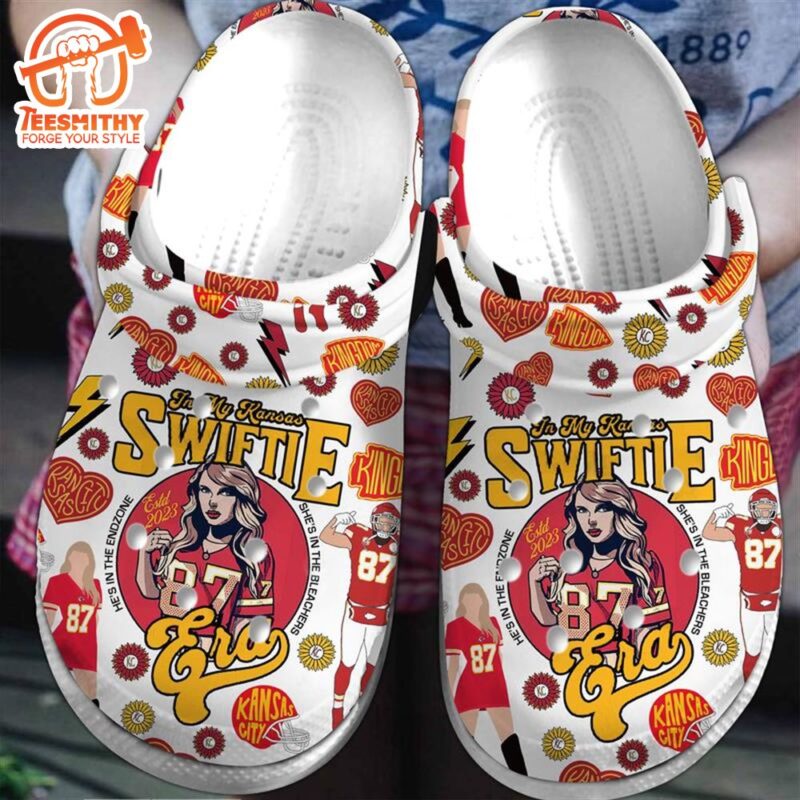 Creative Design Swiftie Era Kansas City Clogs, Perfect Footwear For Fans