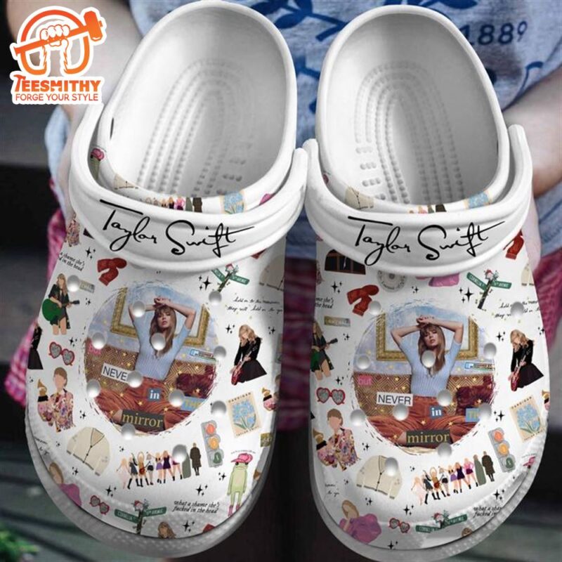 Lightweight And Fashionable Clogs With Taylor Swift Prints Clogs