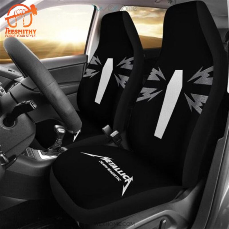 Metallica Death Magnetic Car Seat Covers