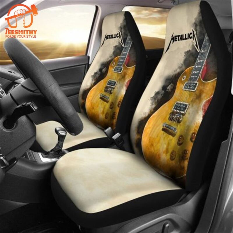 Metallica Guitar Rock Band Fan Car Seat Covers