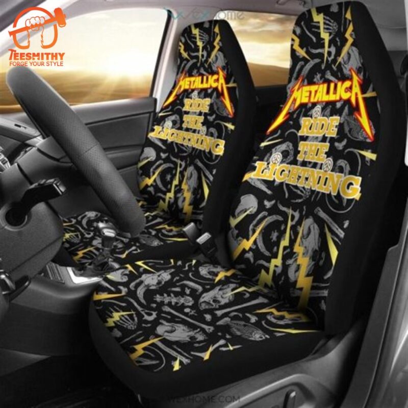 Metallica Ride The Lightning Car Seat Covers
