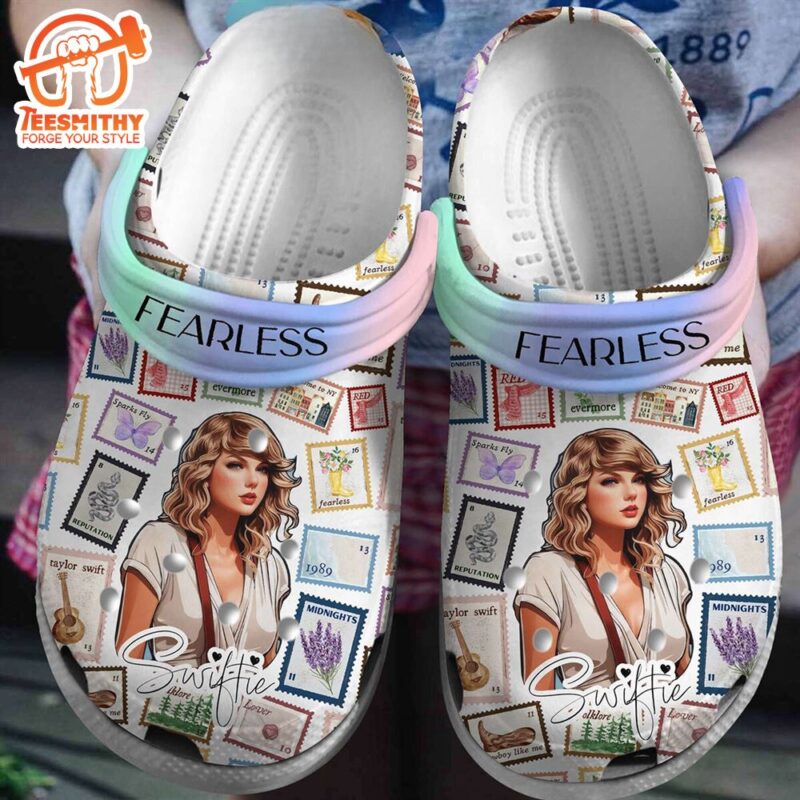 New Design Of Singer Taylor Swift Fearless Clogs