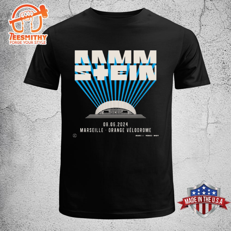 Rammstein Orange Velodrome Marseille FR Tour 08.06.2024 T-shirt