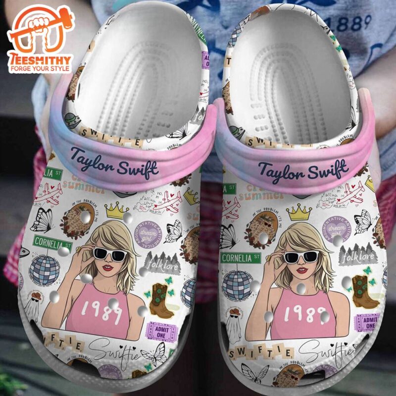 Stylish And Comfortable Clogs Taylor Swift 1989 Music Clogs