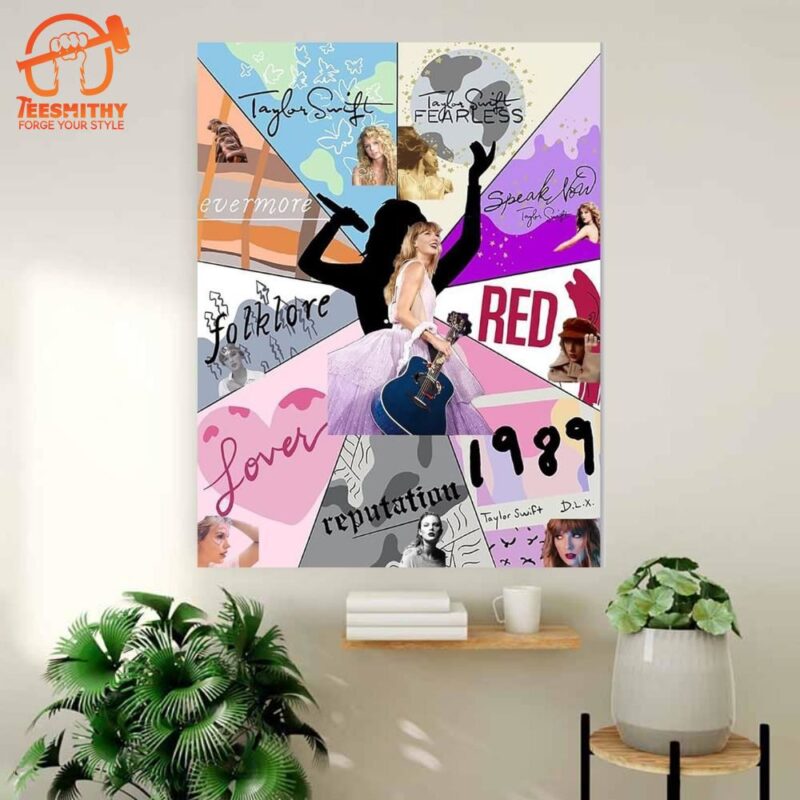 Taylor Album Cover Music Poster Taylor Swift Canvas Poster