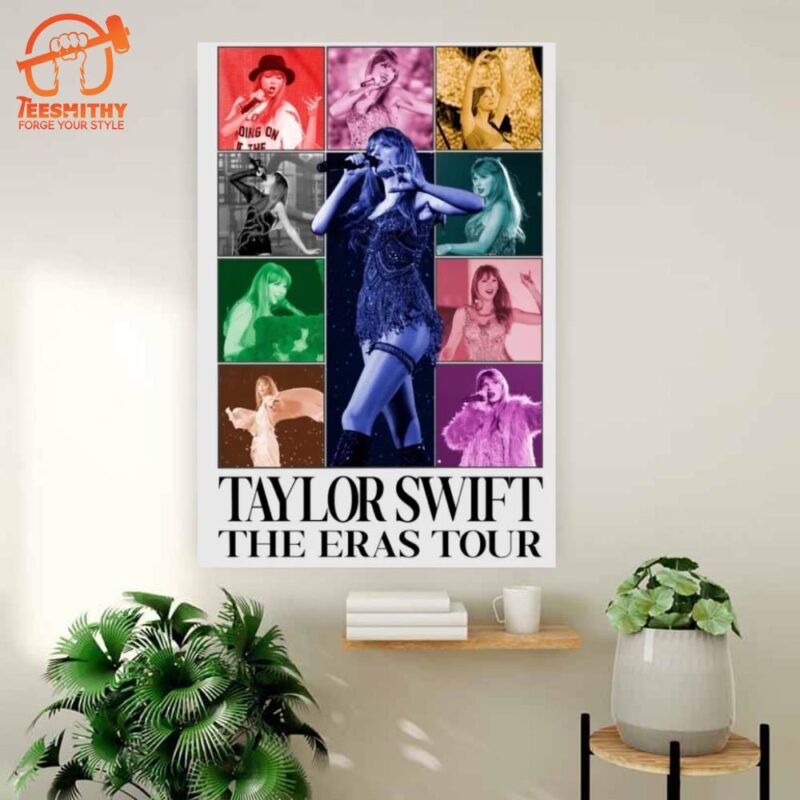 Taylor Swift Eras Tour 2023-2024 Poster Canvas