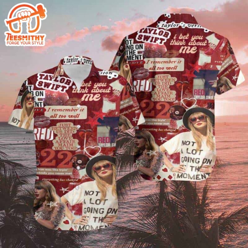 Taylor Swift Red Taylor Version 2024 Summer Hawaiian Shirt