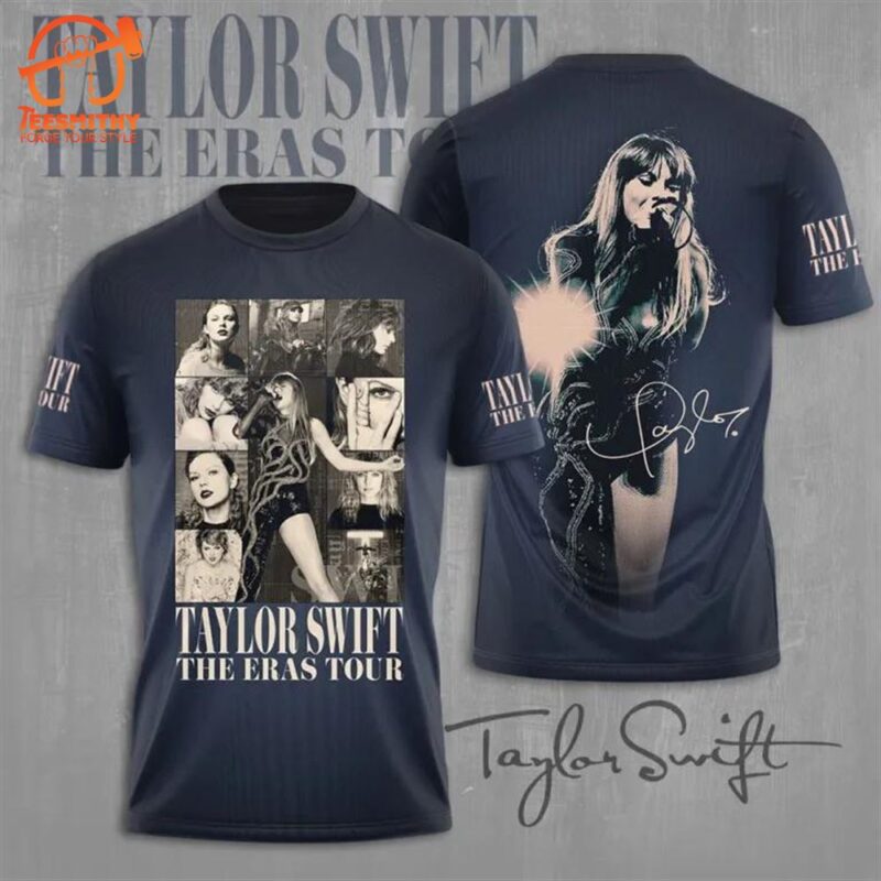 Taylor Swift Stockholm Merch The Eras Stadium 2024 World Tour 3D Shirt