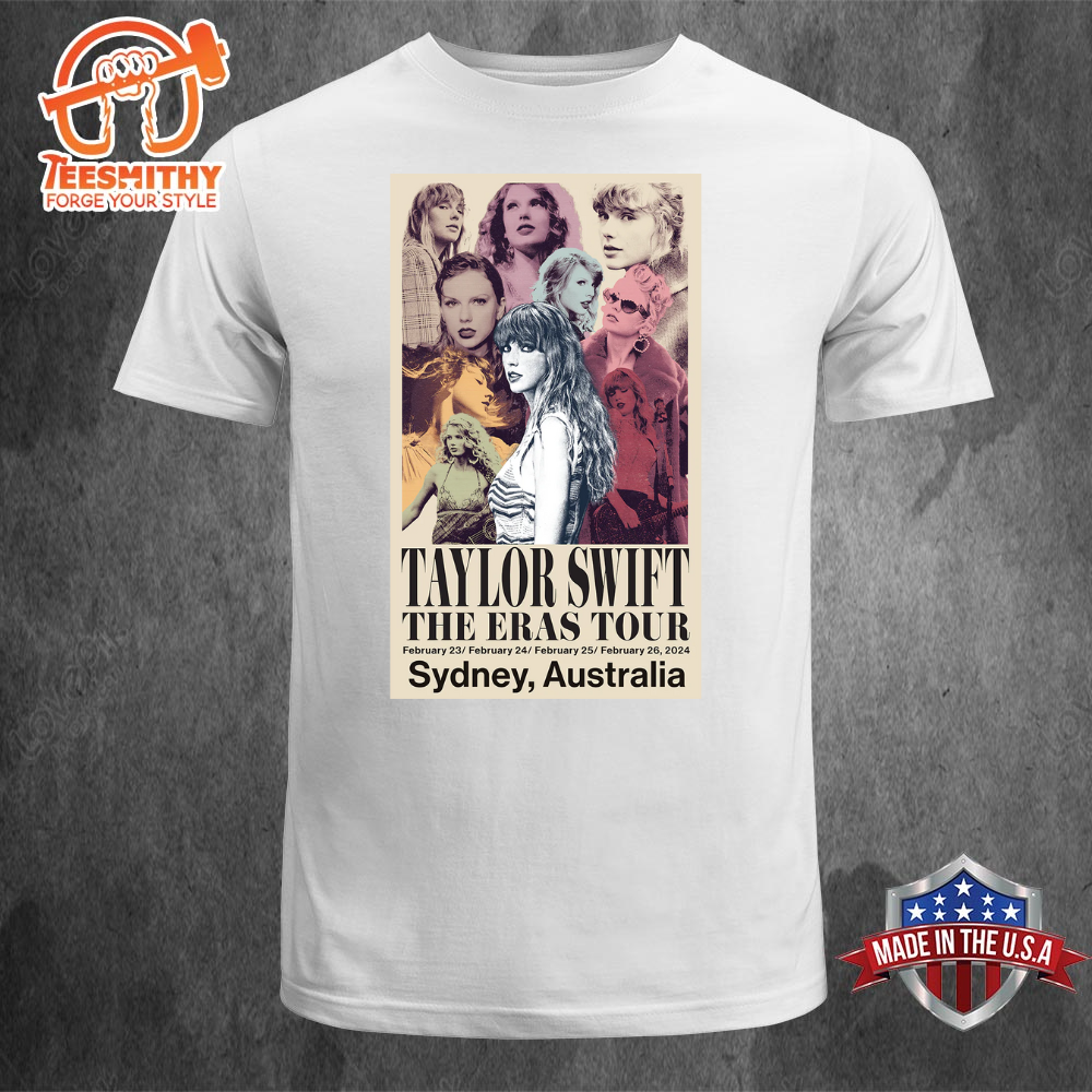 Taylor Swift The Eras International Tour Sydney, Australia 2024 Unisex T-shirt