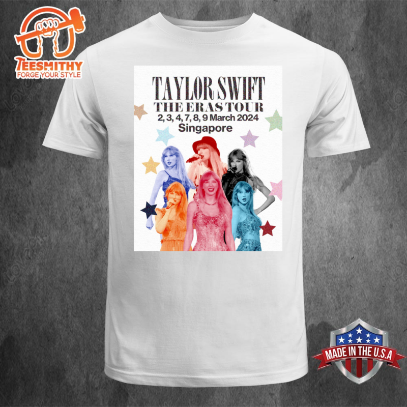 Taylor Swift The Eras Tour 2024 Singapore Unisex T-shirt Tee