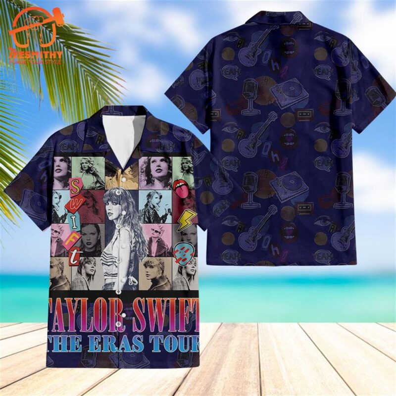 Taylor Swift 1989 The Eras Tour Hawaiian Shirt