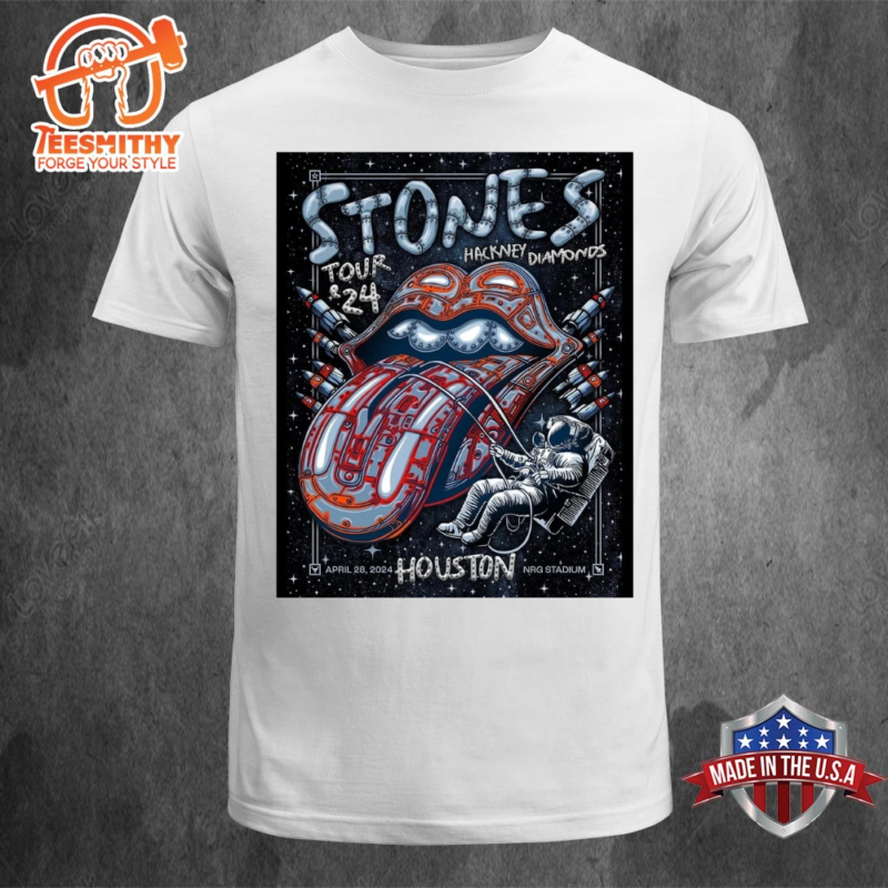 The Rolling Stones Houston 24 LeNoir Unisex T-shirt