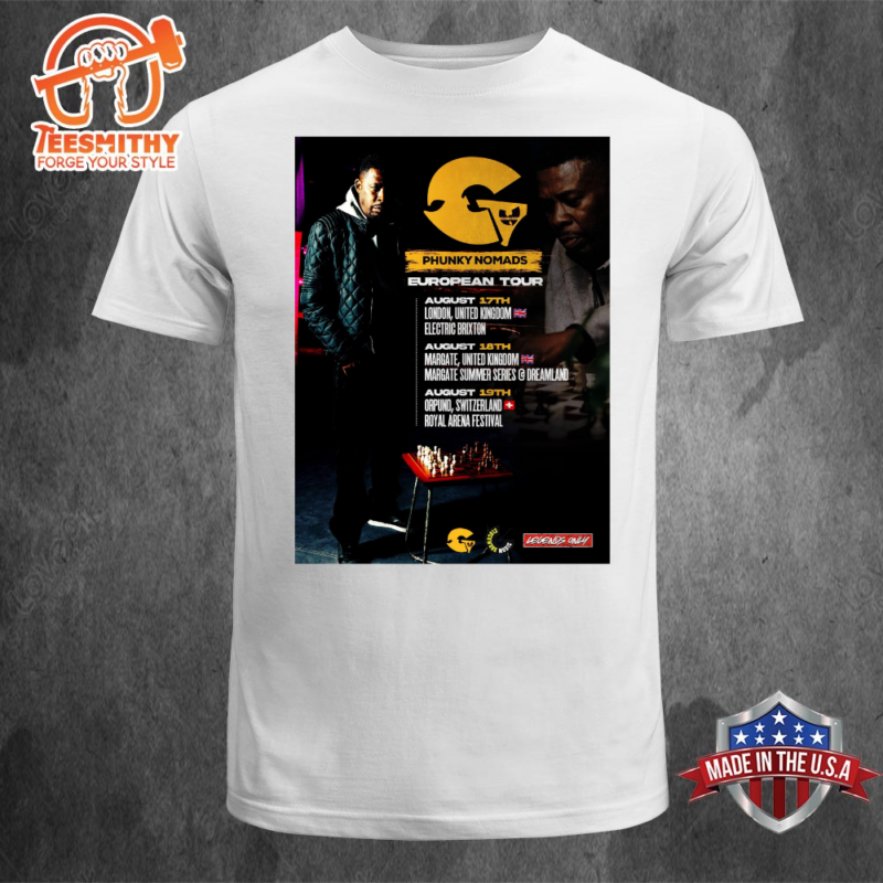 Wu-Tang Tour 2024 GZA The Phunky Nomads European Tour 2024 Unisex T-shirt