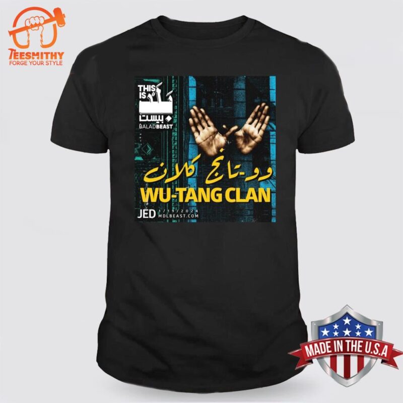 Wu-Tang Tour 2024 Wu-Tang Clan Balad Beast We’ll See You Tomorrow T-shirt