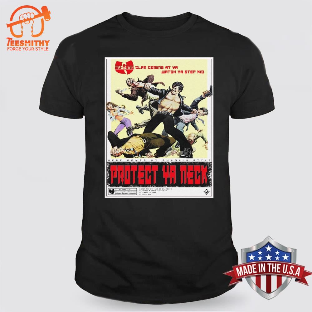 Wu-Tang Tour 2024 Wu Tang Clan Protect Ya Neck UK 2024 T-shirt