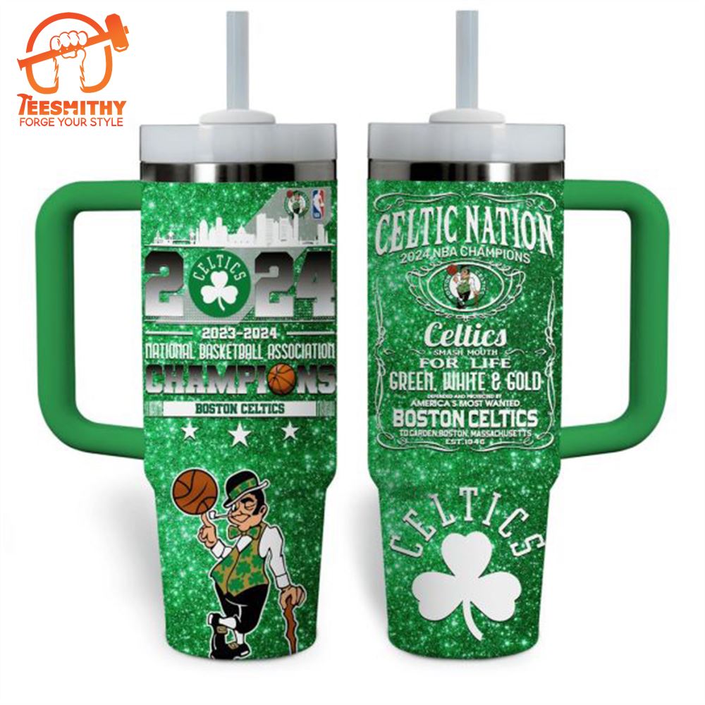 2023-2024 National Baseball Association Boston Celtics Unfinished Business Tumbler 40 OZ