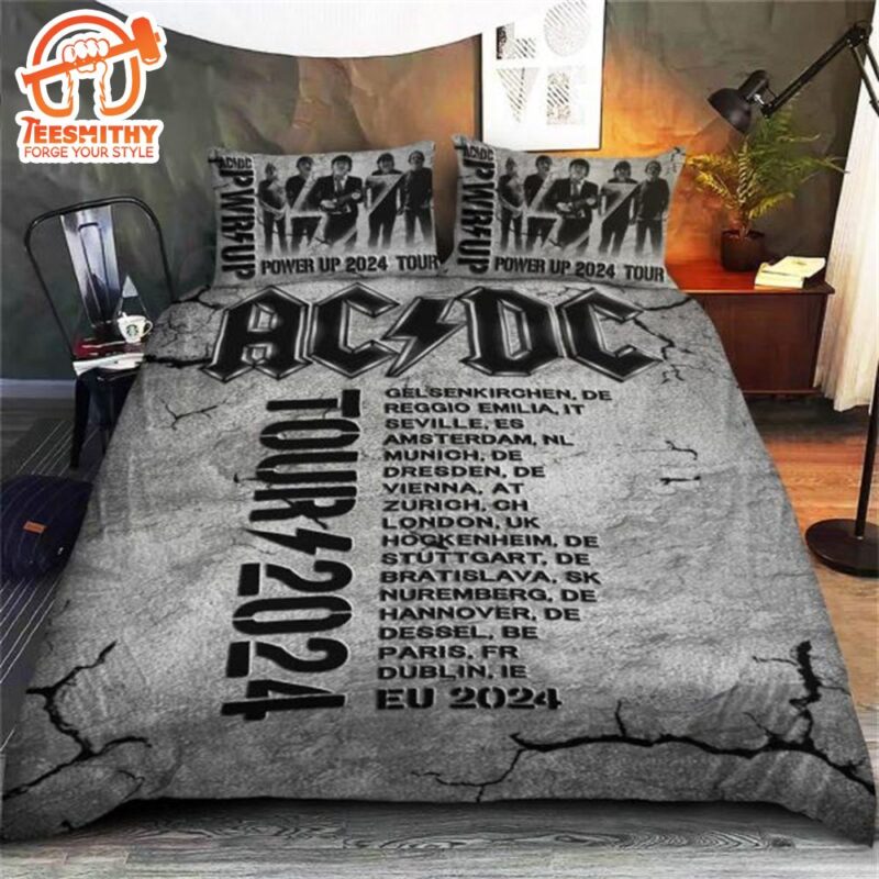 AC DC Power Up 2024 Tour Bedding Set