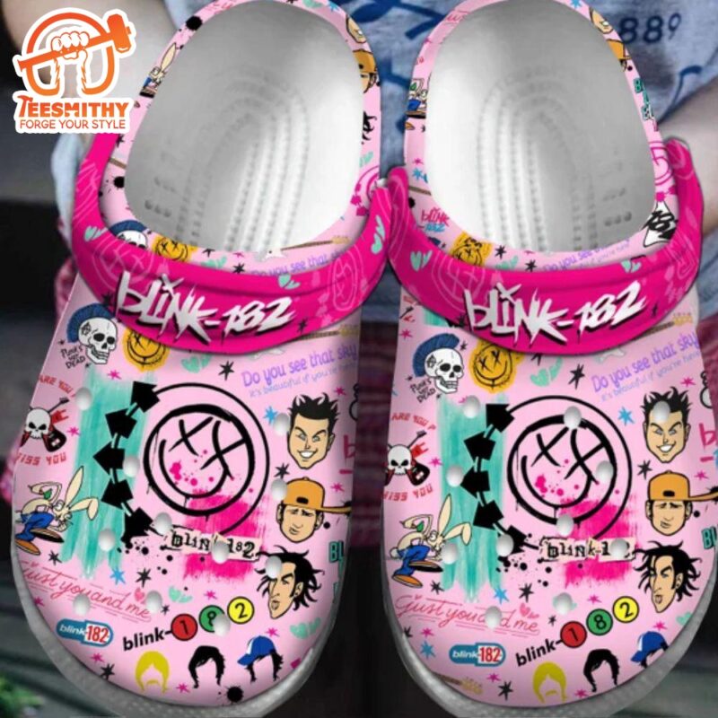 Blink 182 Band Music Crocs Shoes Summer 2024 Crocs