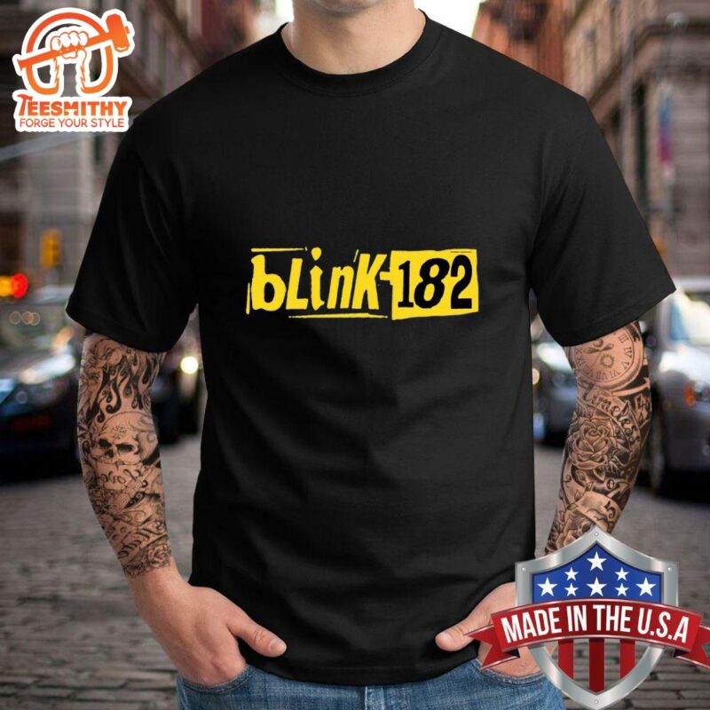 Blink 182 World Tour 2024 Concert Barker T-Shirt